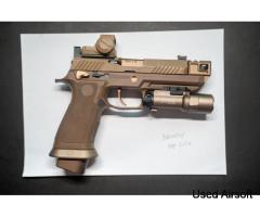 Custom Sig Sauer P320 M18X FDE Comp Full Frame