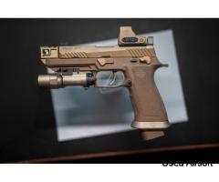 Custom Sig Sauer P320 M18X FDE Comp Full Frame - Image 3