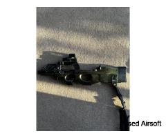 Highly Modified Tokyo Marui P90 +4 Mags and pouch