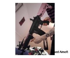 Delta Armoury M4A1 with 5x 130 mid caps, 1x pressure switch flashlight and amplifier