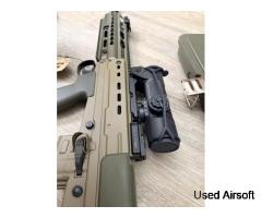 ARES L85-A3 EFCS Deluxe Airsoft Rifle – With Grip Bipod & Red Dot Sight - Image 2