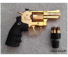 ASG DAN WESSON 2.5" GOLD CO2 REVOLVER - Image 2