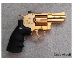 ASG DAN WESSON 2.5" GOLD CO2 REVOLVER - Image 3