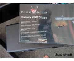 King arms gold plated tommy gun - Image 4