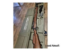 Lee Enfield No.4 Mk1 Sniper Airsoft Rifle - CLA-005 - Fully Working - Boxed