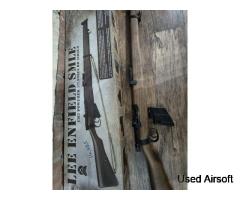 Lee Enfield SMLE CO2 Powered .177 Steel BB Airgun - Fully Working - Boxed