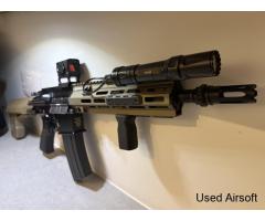 Tokyo Marui HK416 NGRS – Fully Upgraded Premium Package – Gate Titan Bluetooth
