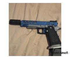 Tokyo Marui OPS-M.R.P. Gas Airsoft Pistol wih acetech tracer and primary adapter - Image 2