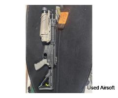 KWA M4 MODDED OVER UNDER AIRSOFT COMMANDO