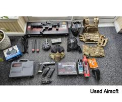 Airsoft Bundle G&G Arp9 we hi capa dye nuprol