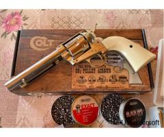 SAA revolver. 45 Nickel Pearl Cowboy Umarex CO2 - Image 2