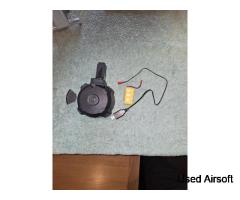 Project airsoft scorpion evo drum mag