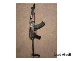 LCT Airsoft MG-MS NV Full Metal Airsoft AEG w/ Real Wood Furniture and Underfolding Stock