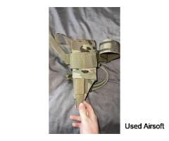 8Fields Tactical Modular Universal Drop Leg Holster, Multicam - Image 3
