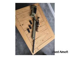 Spenca Arms Sniper with Hawke scope and 3 mags