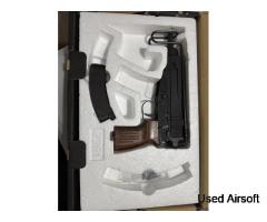 KSC Vz61 Walnut Grip Custom HW Gas Blowback Airsoft SMG