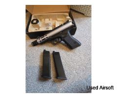 We galaxy, two mags, compensator