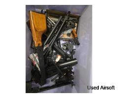 Airsoft guns & parts bin. - Image 4