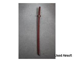 Wooden bokken sword