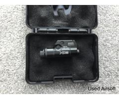 WADSN XC2 Pistol Flashlight - Red laser - Black