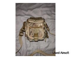 Airsoft MOLLE Multicam Utility Shoulder Bag Pouch