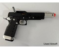 EMG Custom %22Stella-X%22 2011 Hi-CAPA Airsoft GBB Handgun w/ Compensator & Scope Mount