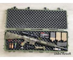 Ares SR25 M110 DMR AEG (Semi Only - 400 FPS) + Nuprol Case