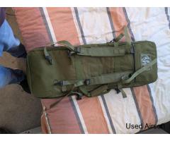 Soft backpack style rifle case