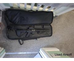 Specna Arms SA-P19 PRIME™ Daniel Defense® MK18 M4/AR-15 AEG, ASTER™ II, Black dark matter