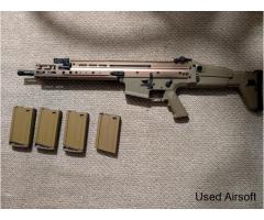 Double Bell SCAR-H M-Lok (Tan - 804S) + 3 midcap mags - Image 4