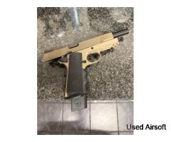 Army armament 1911 sandstorm w holster - Image 2
