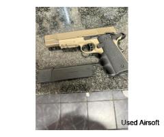 Army armament 1911 sandstorm w holster - Image 3