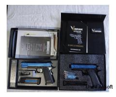 TWO TONE GBB PISTOL BUNDLE- TM/VORSK/SALIENT ARMS/KING ARMS