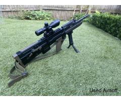 MadBull Daniel Defence L85 HandGuard RIS A2 for ICS G&G and Army L85/SA80 AEG