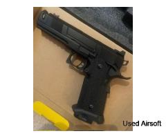 new Army Armament R501 GBB Pistol, Black 07824633667 £25 off