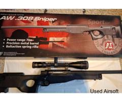 Sniper rifle & scope