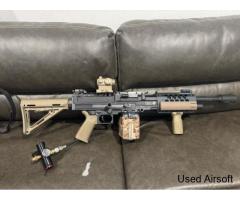 KAC stoner lmg Polarstar jack