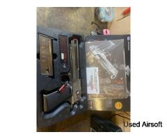 Tokyo Marui Deset Eagle Hardkick GBB Pistol Chrome