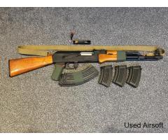 Tokyo Marui / CYMA hybrid AK47