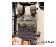 Full airsoft kit with rifle, lancer tactical gen 3 - Image 3