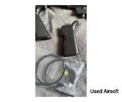 Cybergun X We tech FN herstal Liscensed M4A1 + Airtac dead drop grip and hpa line kit - Image 2