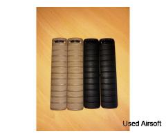 Airsoft 20mm Rail Cover x4 Bulk Bundle Joblot