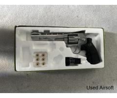 Smith and Wesson 6” revolver
