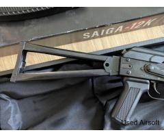 Tokyo marui SAIGA 12 with extra mag and upgrades - Image 3