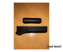 Wolverine MTW AK / LCT LCK74M Black Plastic Handguard