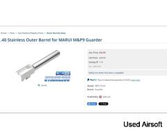 Guarder Stainless Steel Barrel for Marui M&P - Image 2