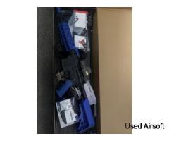 Two tone airsoft assault rifle