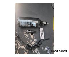HK army reg . Line and bottle