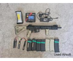 Rossi L119A2 Style Neptune SAS 10.5 AEG with Mosfet (Full Metal – Programmable Trigger)