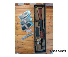 Tokyo Marui AKM W/ X4 mags & Upgrades - Image 3